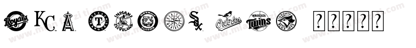 MLB White Sox字体转换